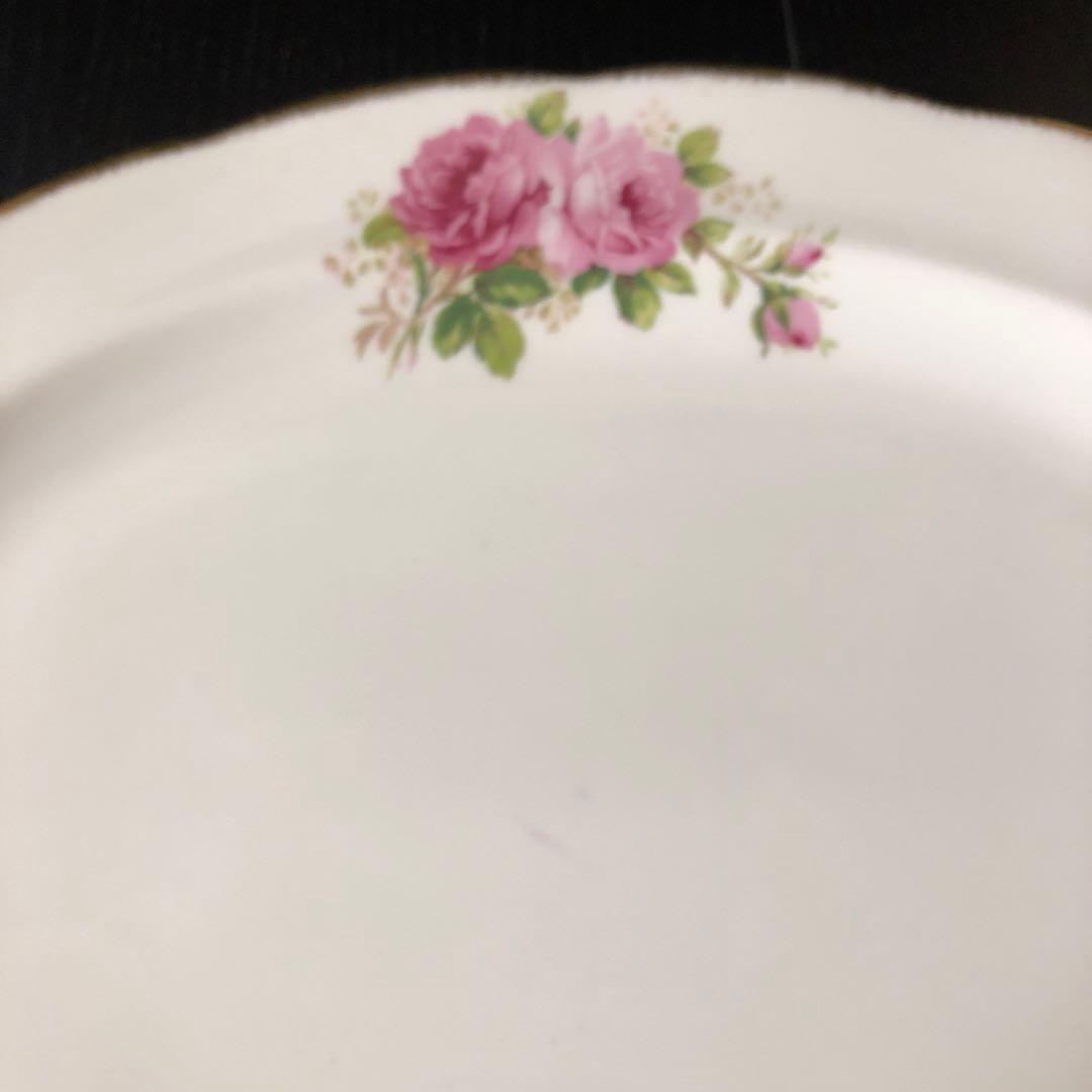 ロイヤルアルバート アメリカンビューティー 大皿 レア 希少 英国購入