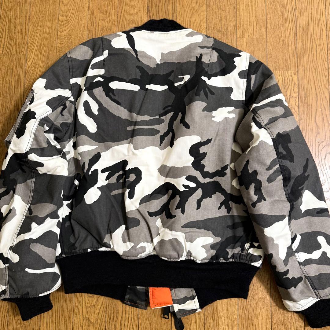 CORINTH MFG. CO. MA-1 フライトジャケット カモフラUSA製