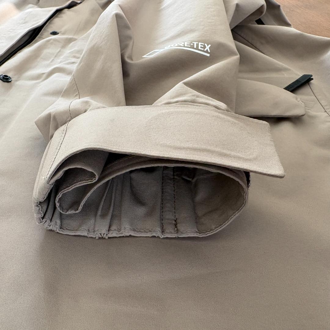 HYKE × THE NORTH FACE GTX MILITARY COAT