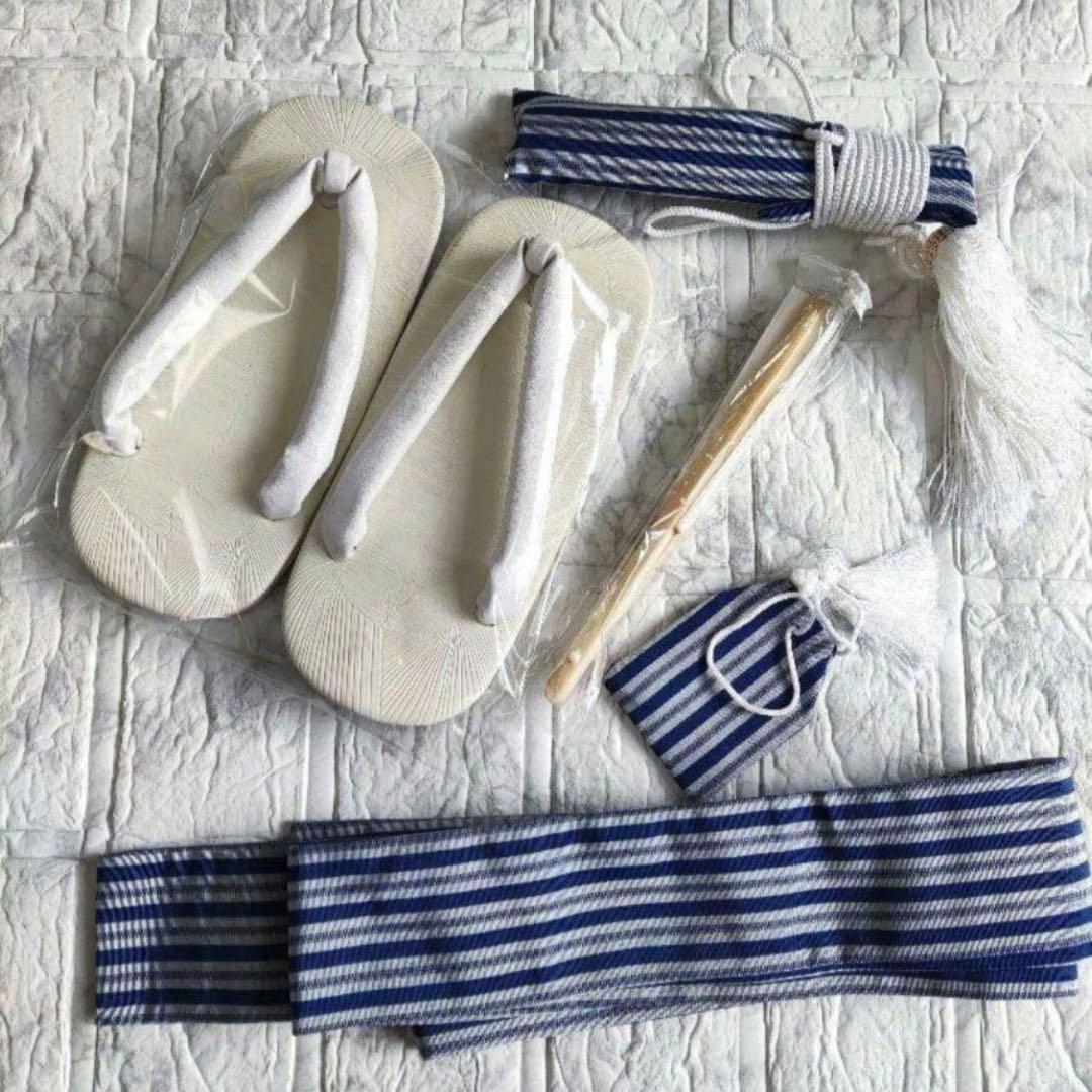 七五三　袴　子供用着物セット 鷹と鯉の刺繍