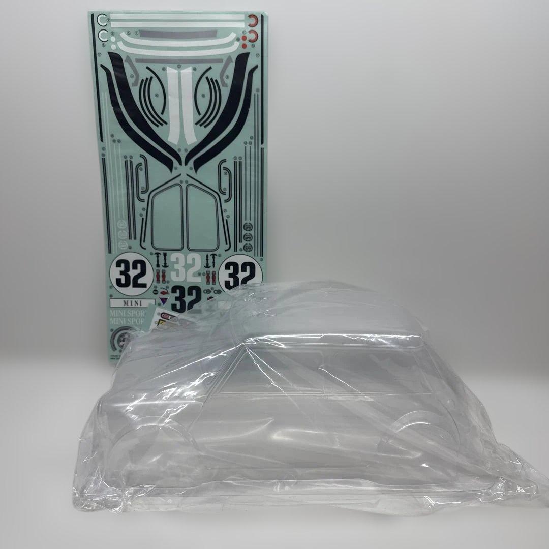 タミヤ ミニクーパー レーシング ボディ ステッカー セット