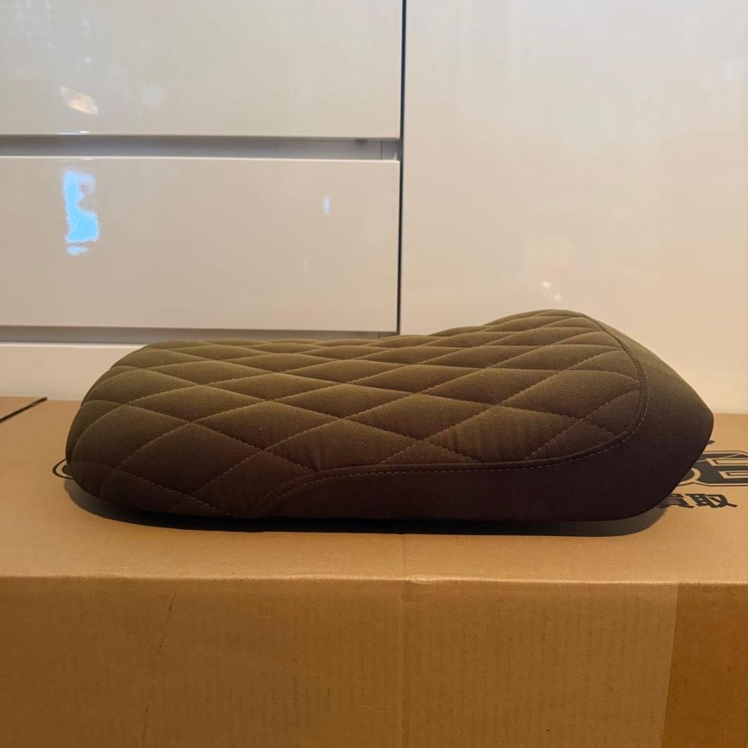 ホンダ ズーマー AF58 純正加工シート 茶 ダイヤ GY6 ruckus