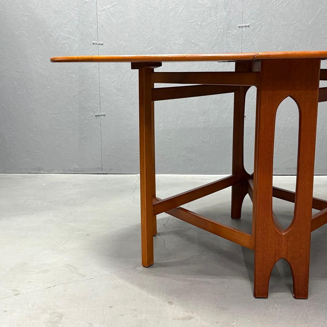 Jentique(ジェンティーク) ドロップリーフ オーバルテーブル (502)