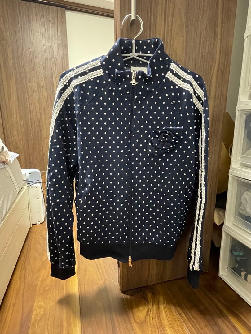 【新品未使用】CRANK Rose Dot Track Jacket Navy