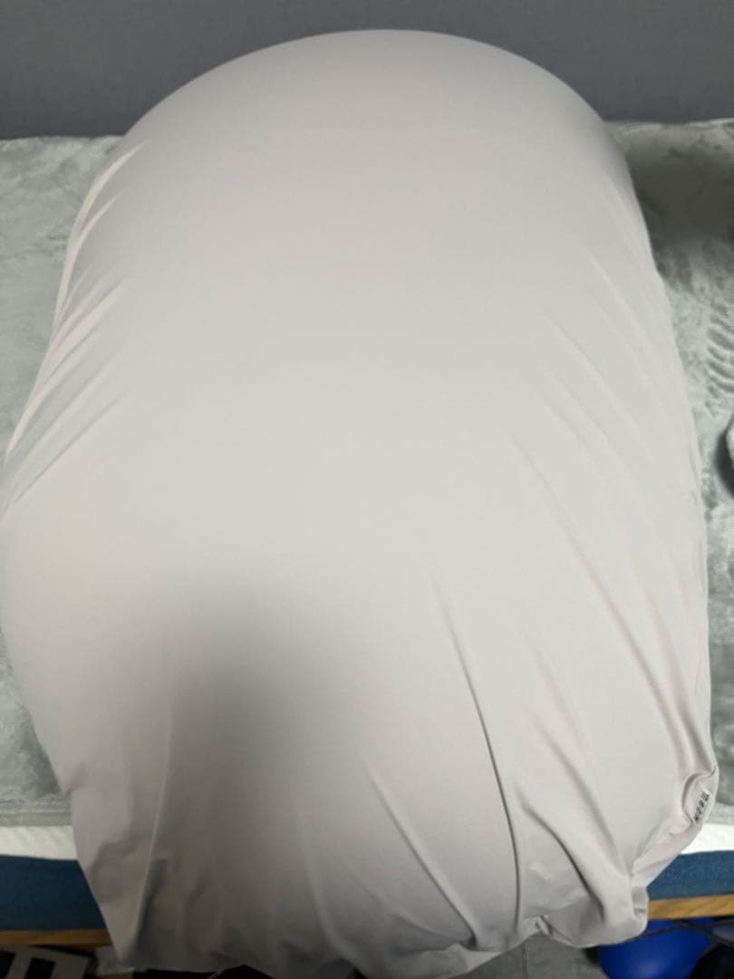 MOGU(モグ) 枕 ミストグレー 雲にのる夢枕 本体・カバーセット