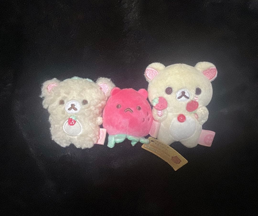 コリラックマ てのりぬいぐるみ いちごないちにち