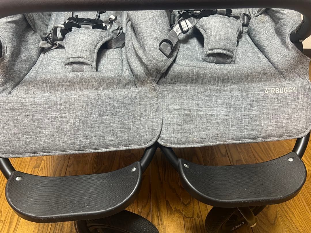 ★2人乗りベビーカー AIR BUGGY ココダブルEXフロムバース（美品）★