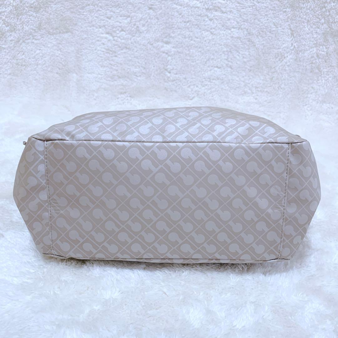 【メルチ】極美品 ゲラルディーニ ソフティ レザーハンドル トートバッグ