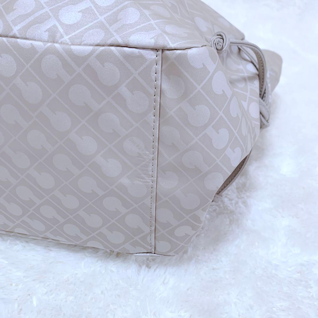 【メルチ】極美品 ゲラルディーニ ソフティ レザーハンドル トートバッグ