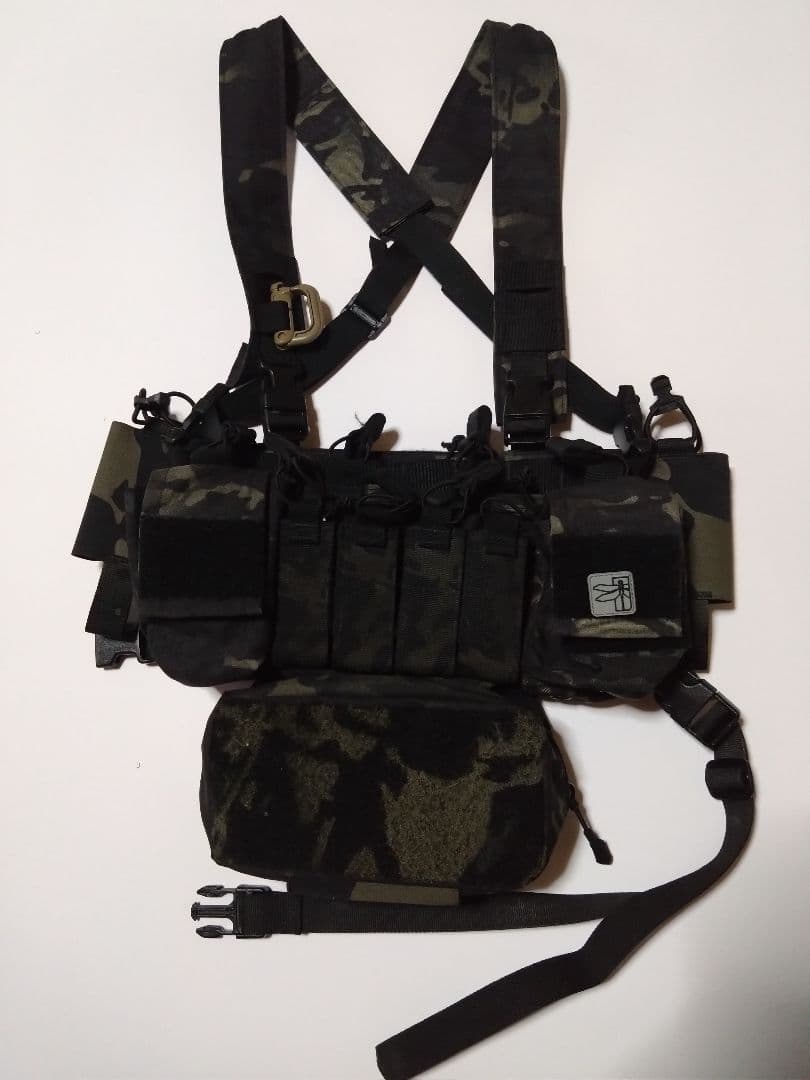 【実物】HaleyStrategic D3CRX チェストリグマルチカムブラック