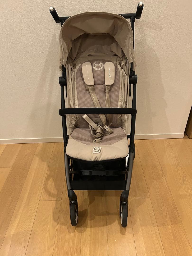 サイベックス　リベル2025 ベージュ 折りたたみベビーカー