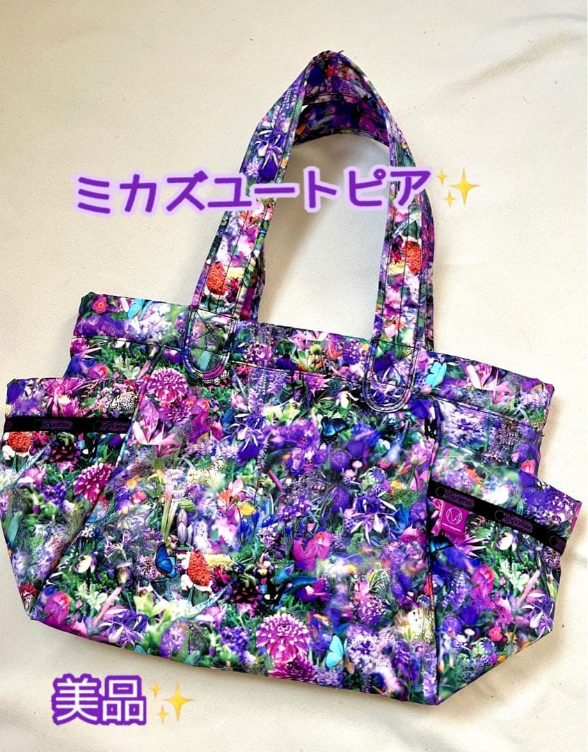 蜷川実花×レスポートサック コラボ　アレクサトートバッグ　ミカズユートピア