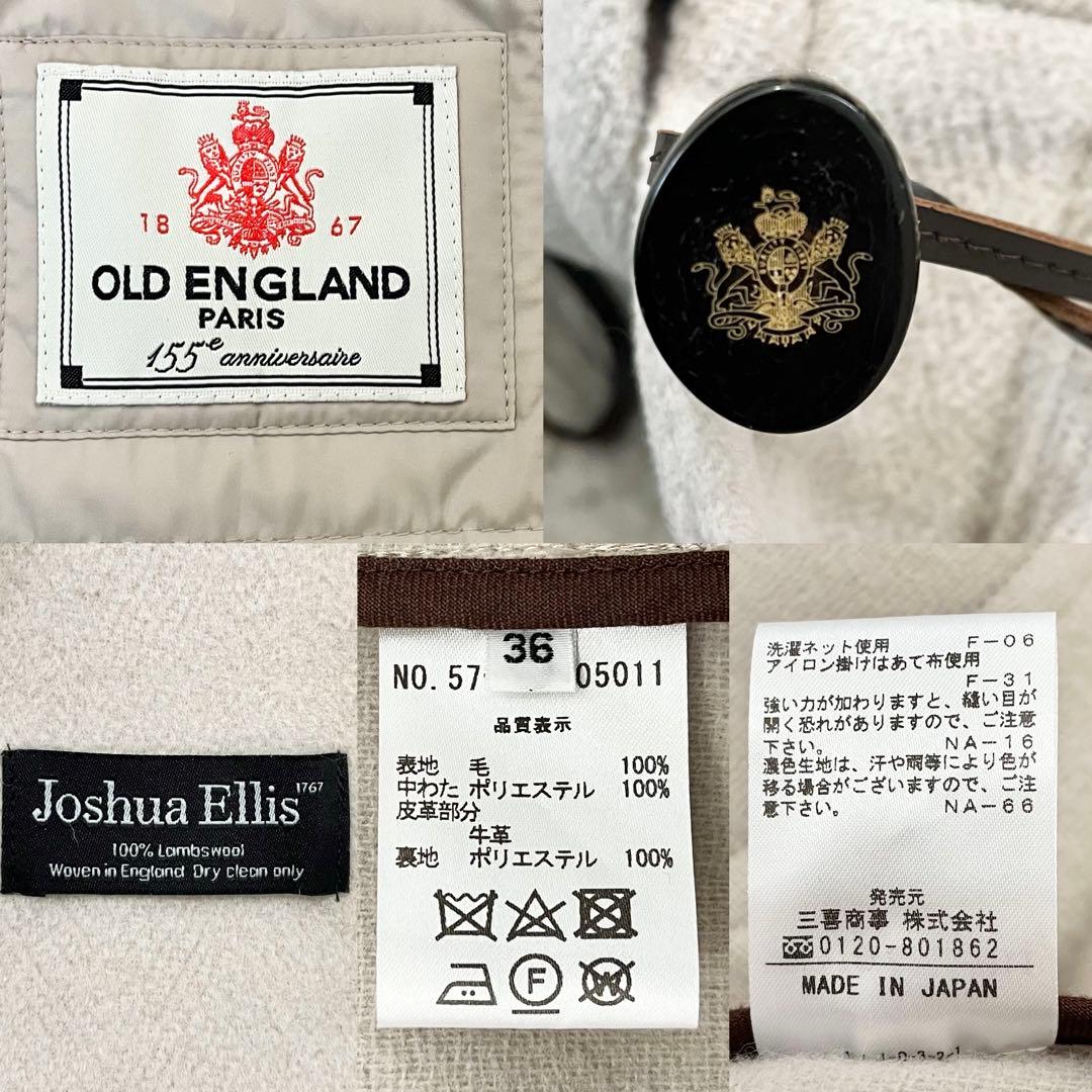 ✨美品✨オールドイングランド　155周年　ダッフルコート　ヘリンボーン　36