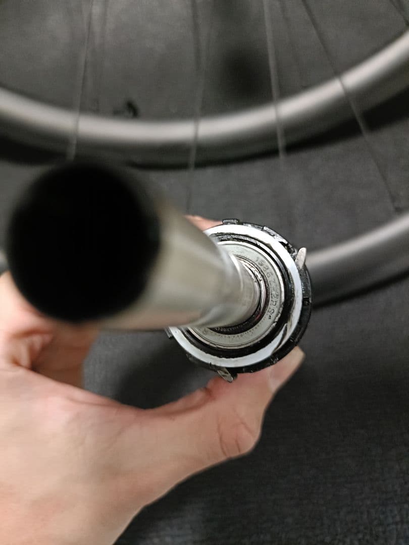 リムブレーキ　カーボンホイール　手組　前後セット
