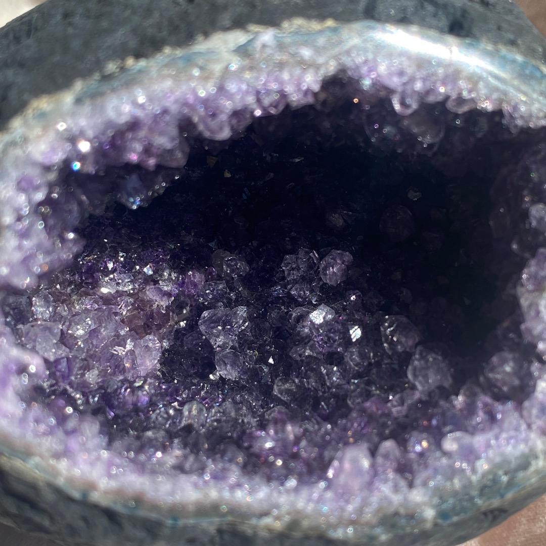 希少!アメジストドーム　台座付き　ウルグアイ産 5A grade