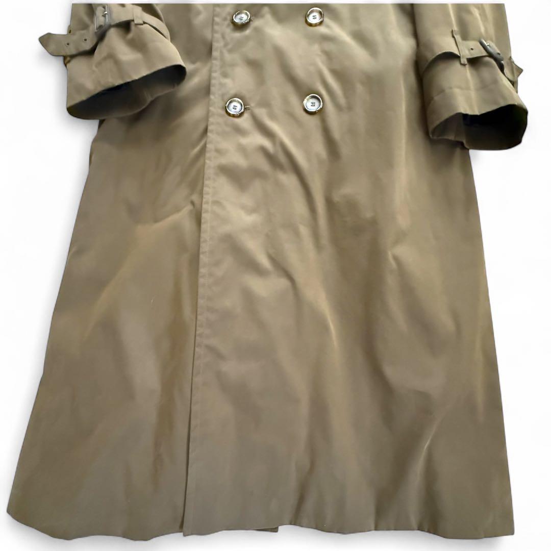 希少 バーバリー 英国製 トレンチコート カーキ ノバチェック ライナー付き