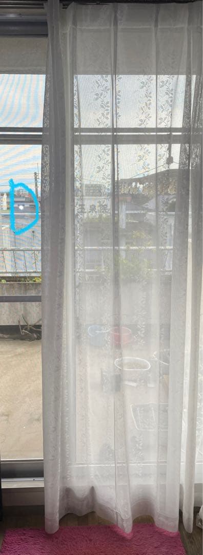 カーテン 8枚　レースカーテン6枚 バラ売り