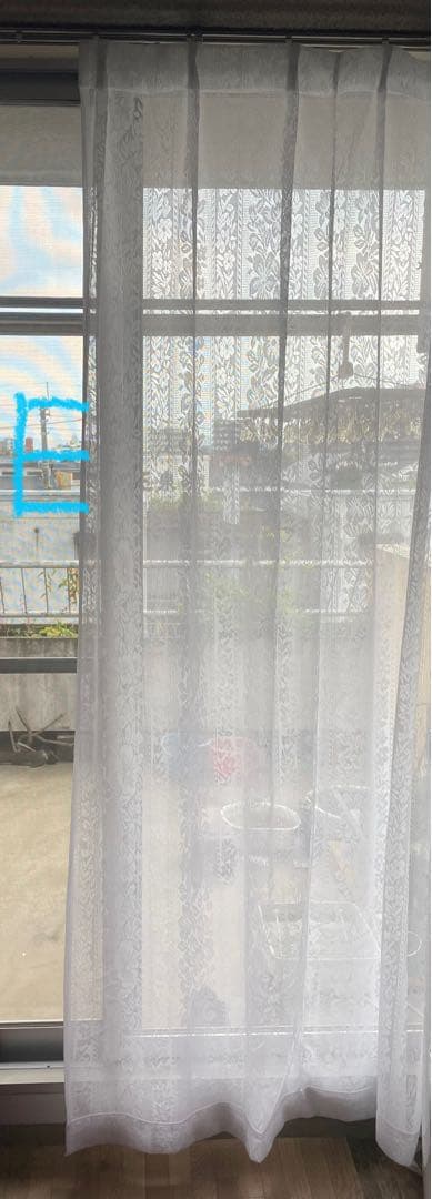 カーテン 8枚　レースカーテン6枚 バラ売り