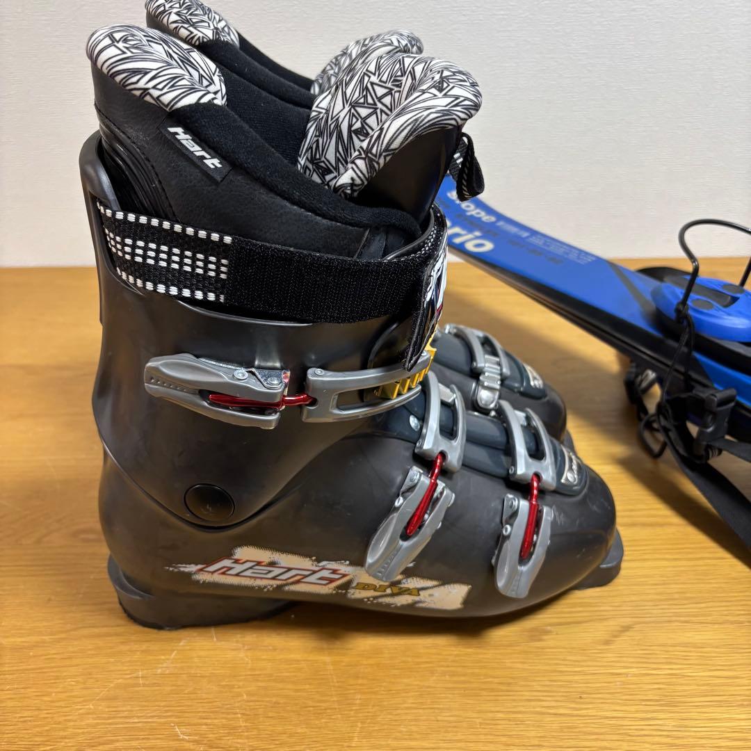 メンズ　ショートスキー　ファンスキーセット　elan28-28.5cm