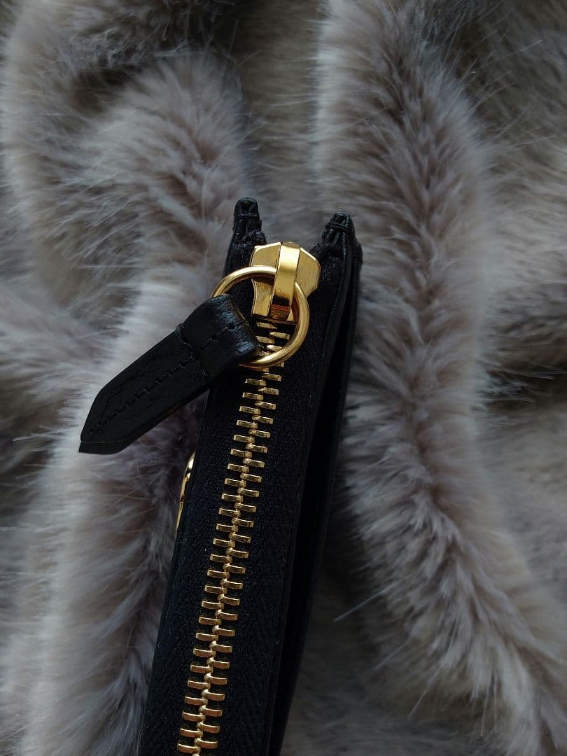 【極美品 GUCCI】ジップアラウンドウォレット L字ファスナー GGマーモント