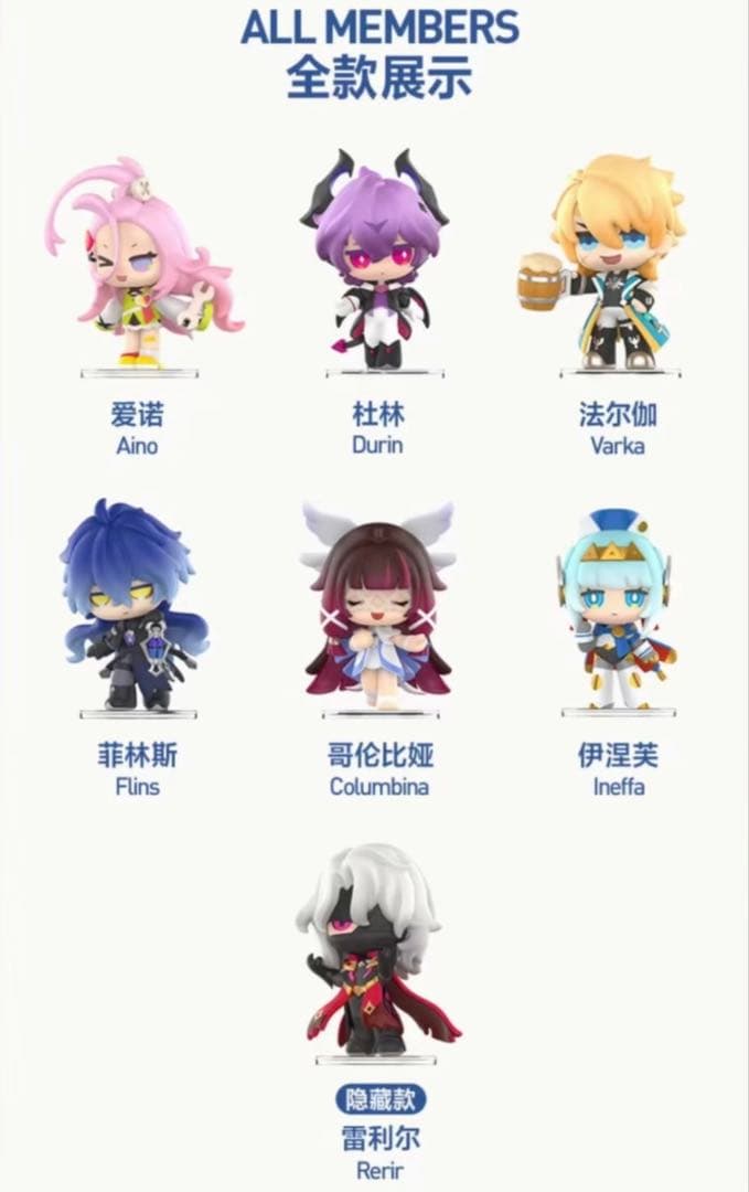 原神 Impact Gathering Chibi シリーズ フィギュア