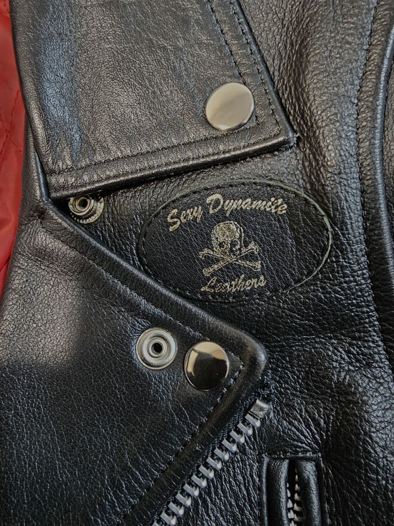 セクダイ セクシーダイナマイトロンドン ライダースジャケット 牛革本革ジャケット