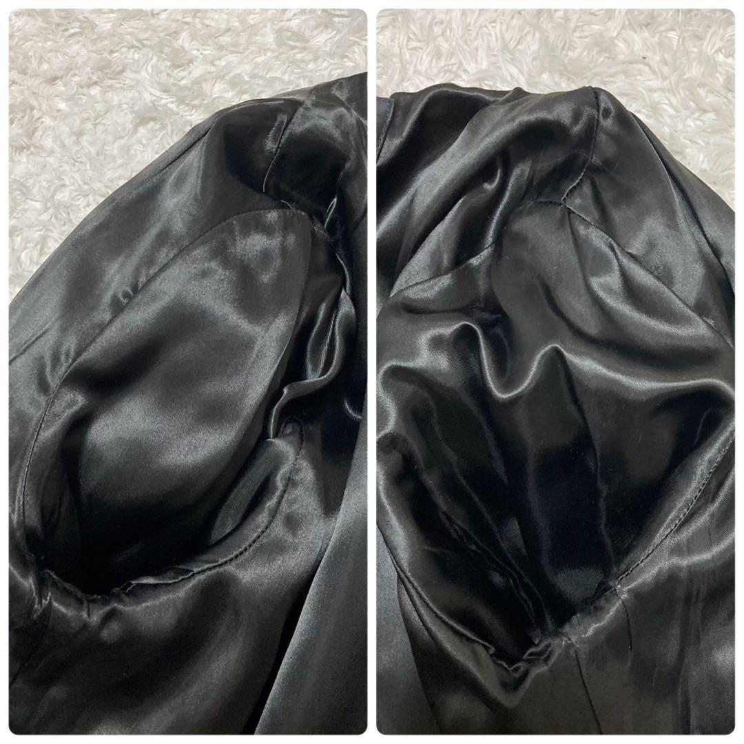 アニエスベー スペシャル ラムレザージャケット ブラック シングル 38