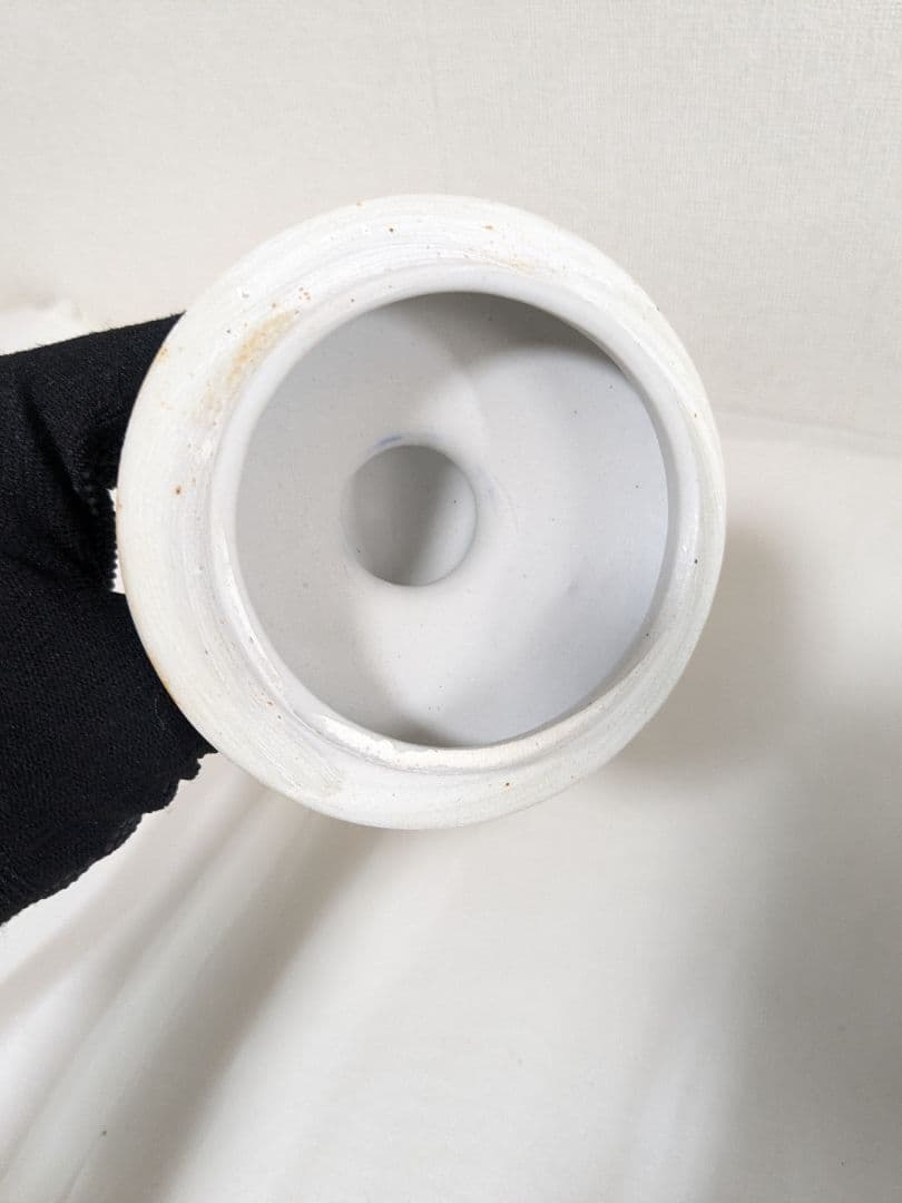 中国 染付 壺 花瓶 花器 置物 オブジェ 小物入れ