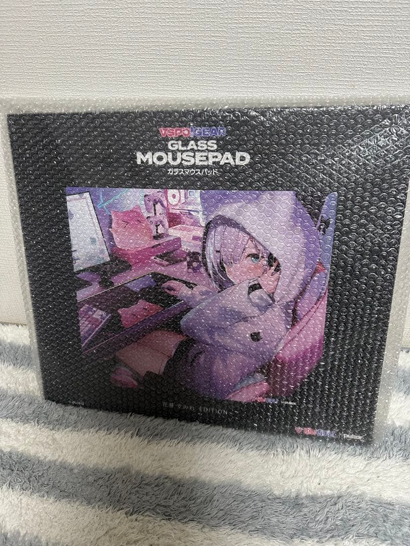 ぶいすぽっ! ▫️ガラスマウスパッド 花芽すみれ