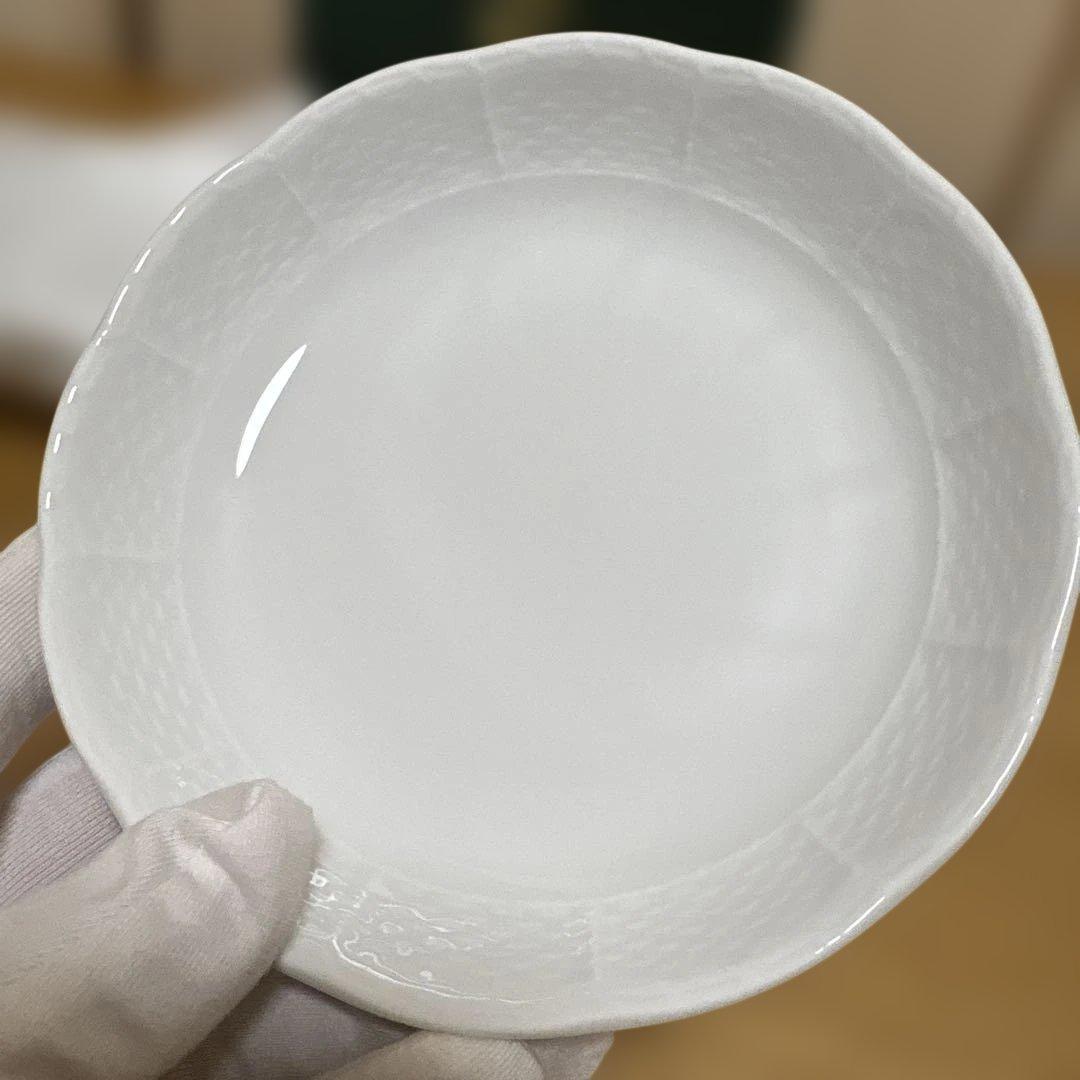 リチャードジノリ　ベッキオホワイト　ディッシュラウンド　6枚セット