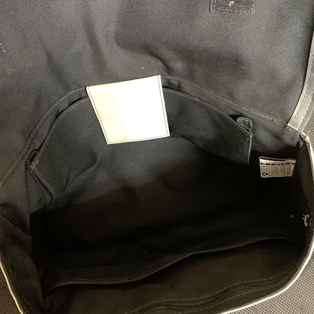 FREITAG メッセンジャーバッグ グレー/ホワイト