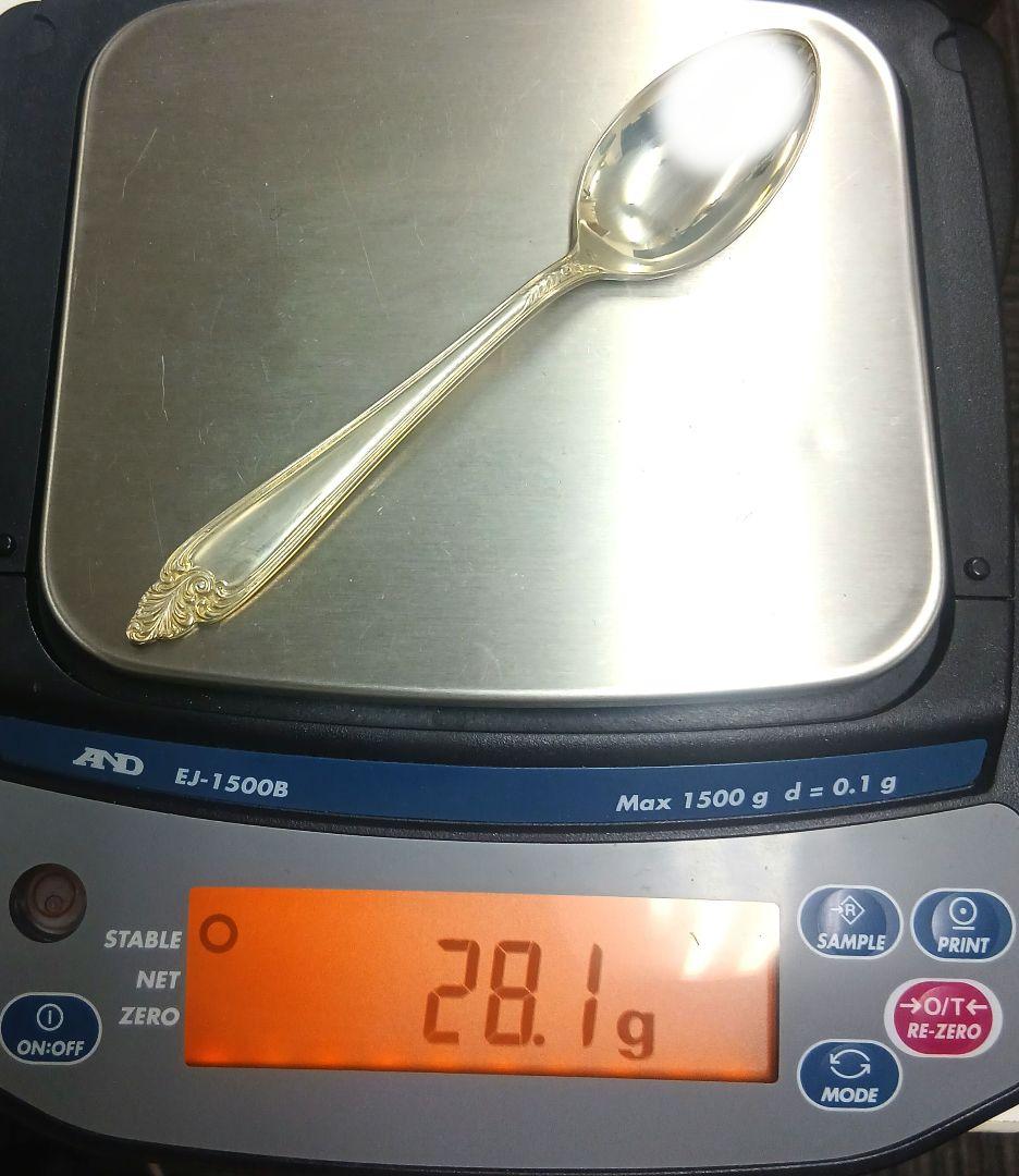 s925 銀 スプーン 6本 三越貴金属 STERLING スターリングシルバー