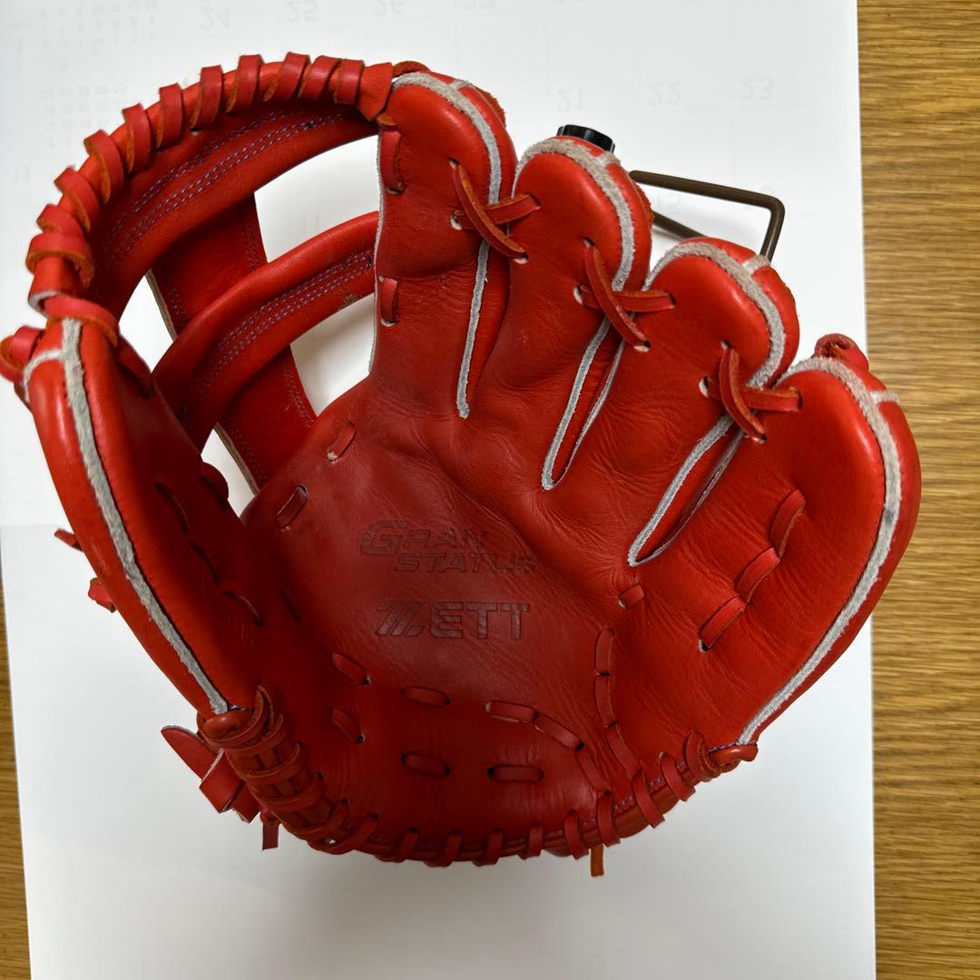 ゼット硬式用グラブ二塁手.遊撃手