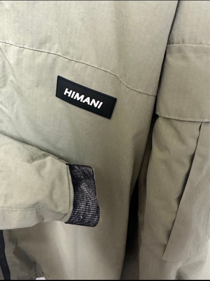 【haimassmania】ハイマニ スノボ ウェア 上下セットオリーブグリーン