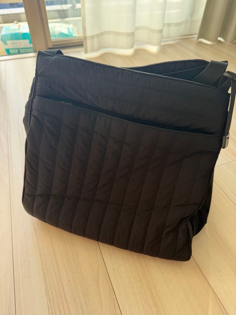 SOLPRESA マザーズバッグ　ブラック　Mサイズ