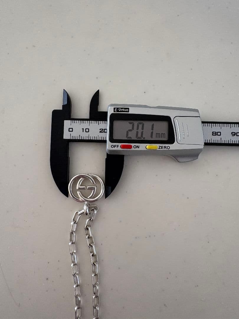 GUCCI グッチ インターロッキングネックレス【箱/ポーチ付】