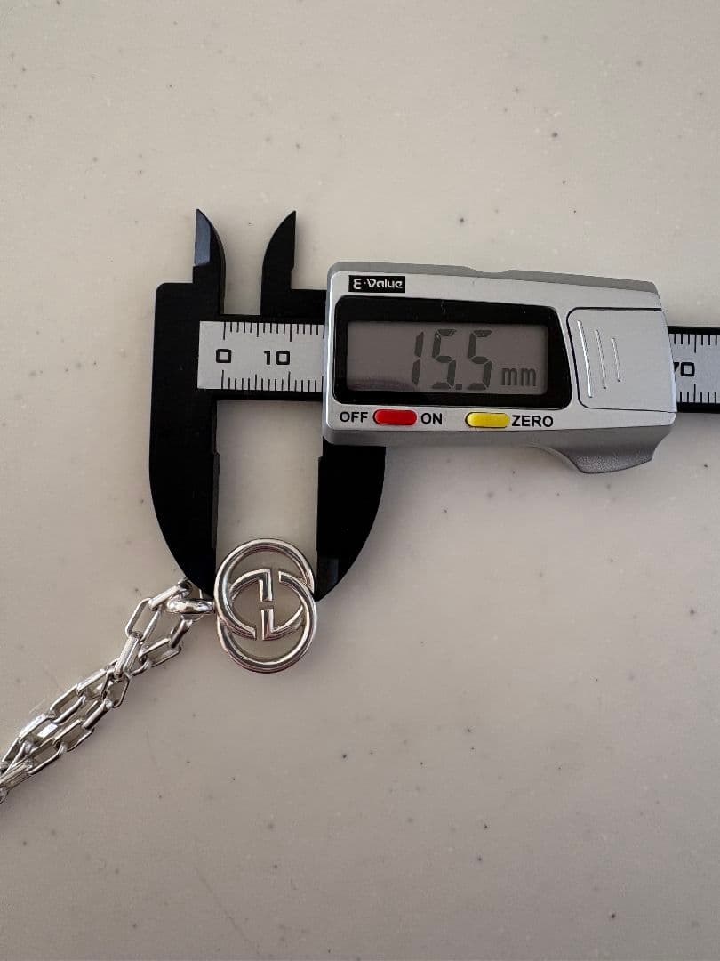 GUCCI グッチ インターロッキングネックレス【箱/ポーチ付】