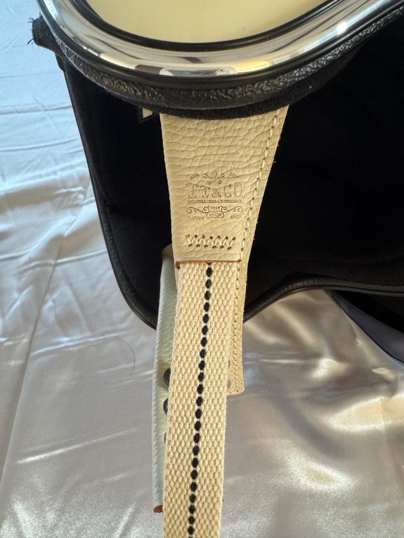 TT&CO スーパーマグナム　クローム　トリム　アイボリー　ダブルストラップ