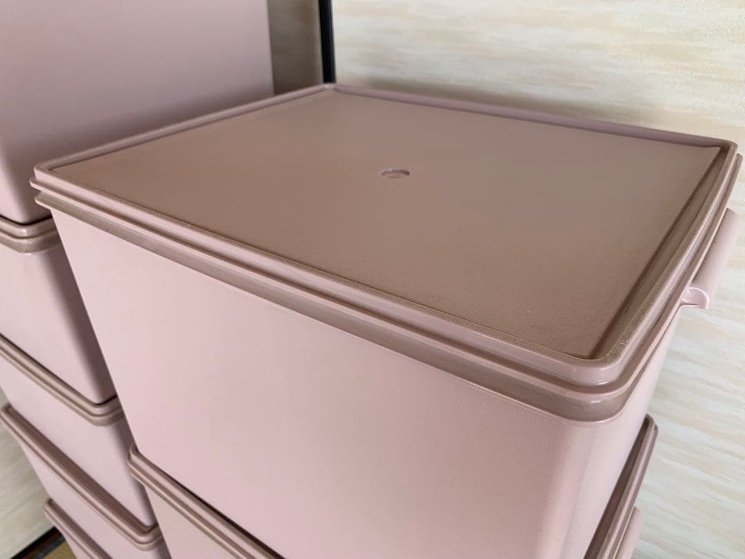 moto タッパーウェア　スーパーケース 3個 ①