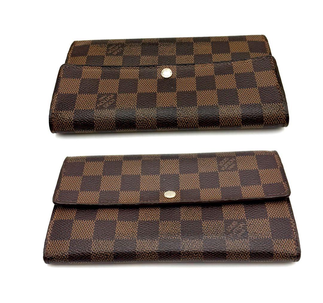 ルイヴィトン　ダミエ　ポルトフォイユサラ　長財布