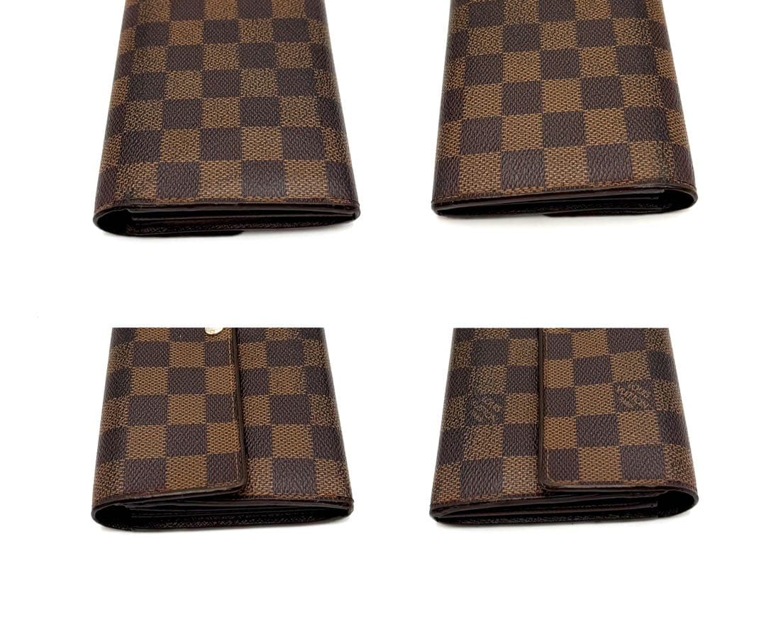 ルイヴィトン　ダミエ　ポルトフォイユサラ　長財布