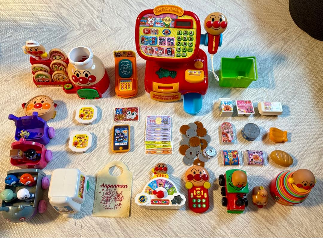 さ*は様 アンパンマンレジスター DX とその他アンパンマングッツセット