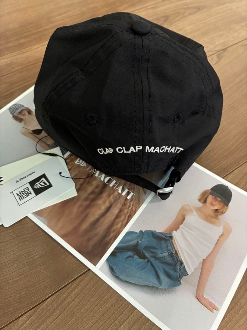 【NEWERA×MACHATT】9TWENTYキャップ（ブラック） ニューエラ