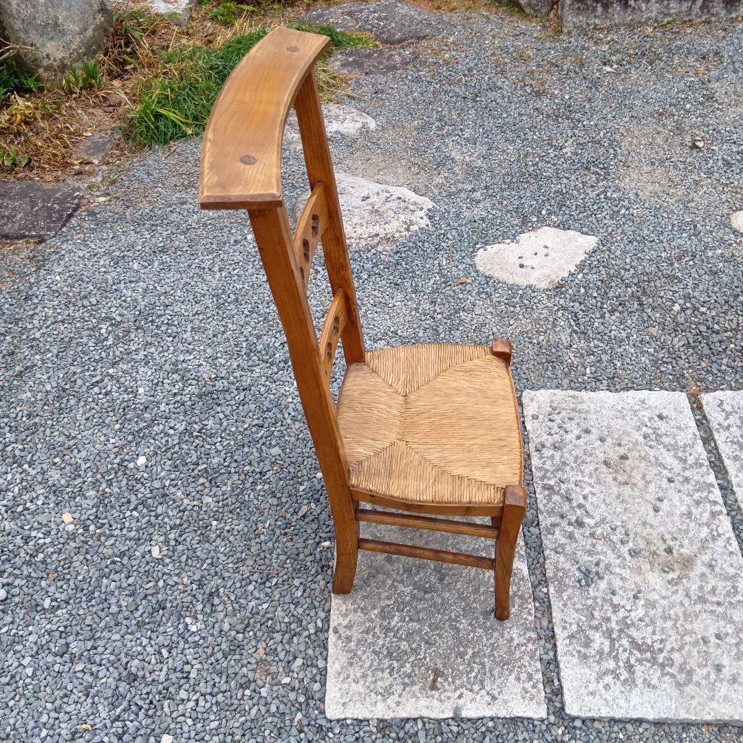 クラシック木製椅子 アーチ型背もたれ