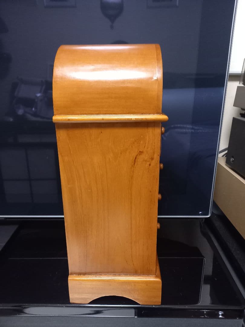 アンティーク　チーク　フレンチ　アーチ　トップ　スモール　ドロワー