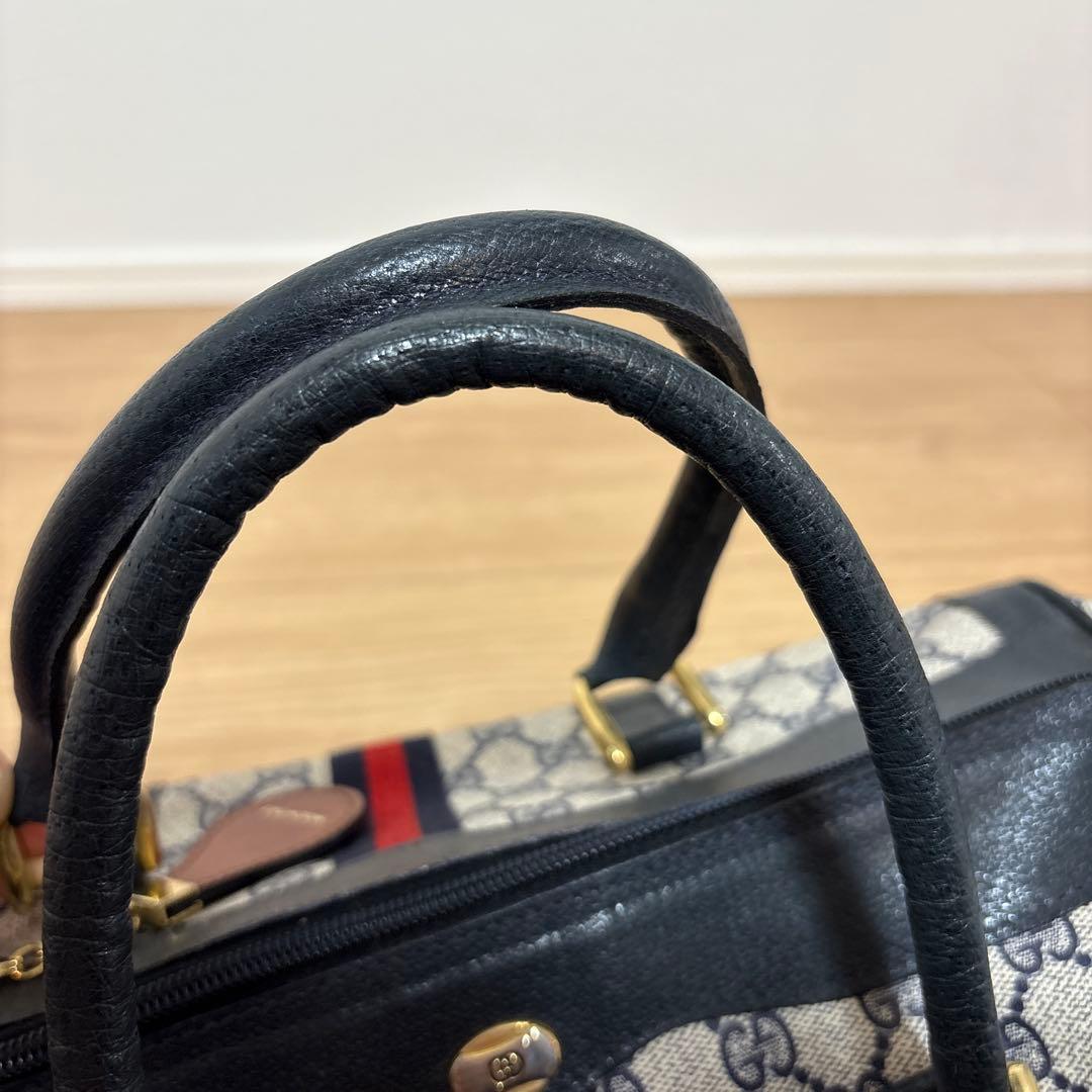 GUCCI（グッチ） オールドグッチ ボストンバッグ シェリーライン