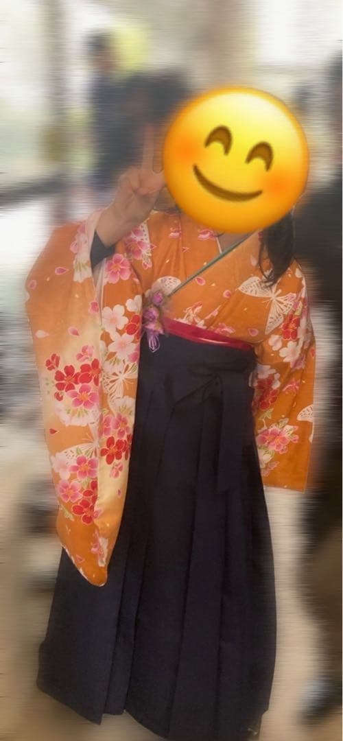 女の子　卒業式　袴　はかま　5点セット