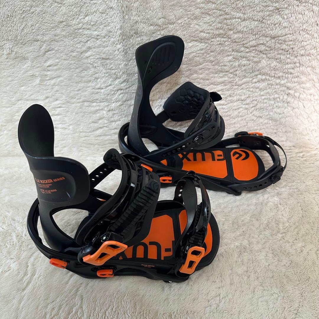 23-24 FLUX GT スノーボード ビンディング M ブラック/オレンジ