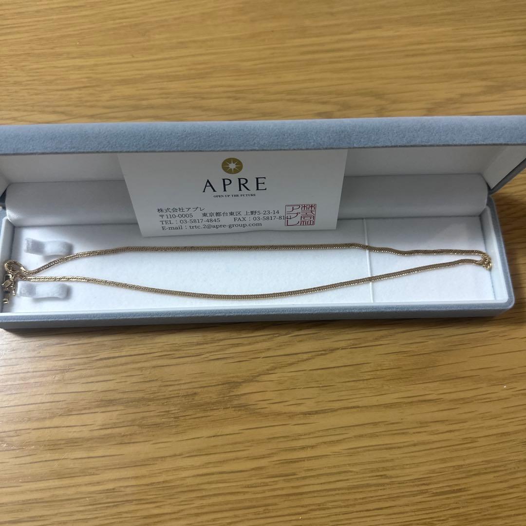 k18 喜平ネックレス12面トリプル50センチ 重量7.6g