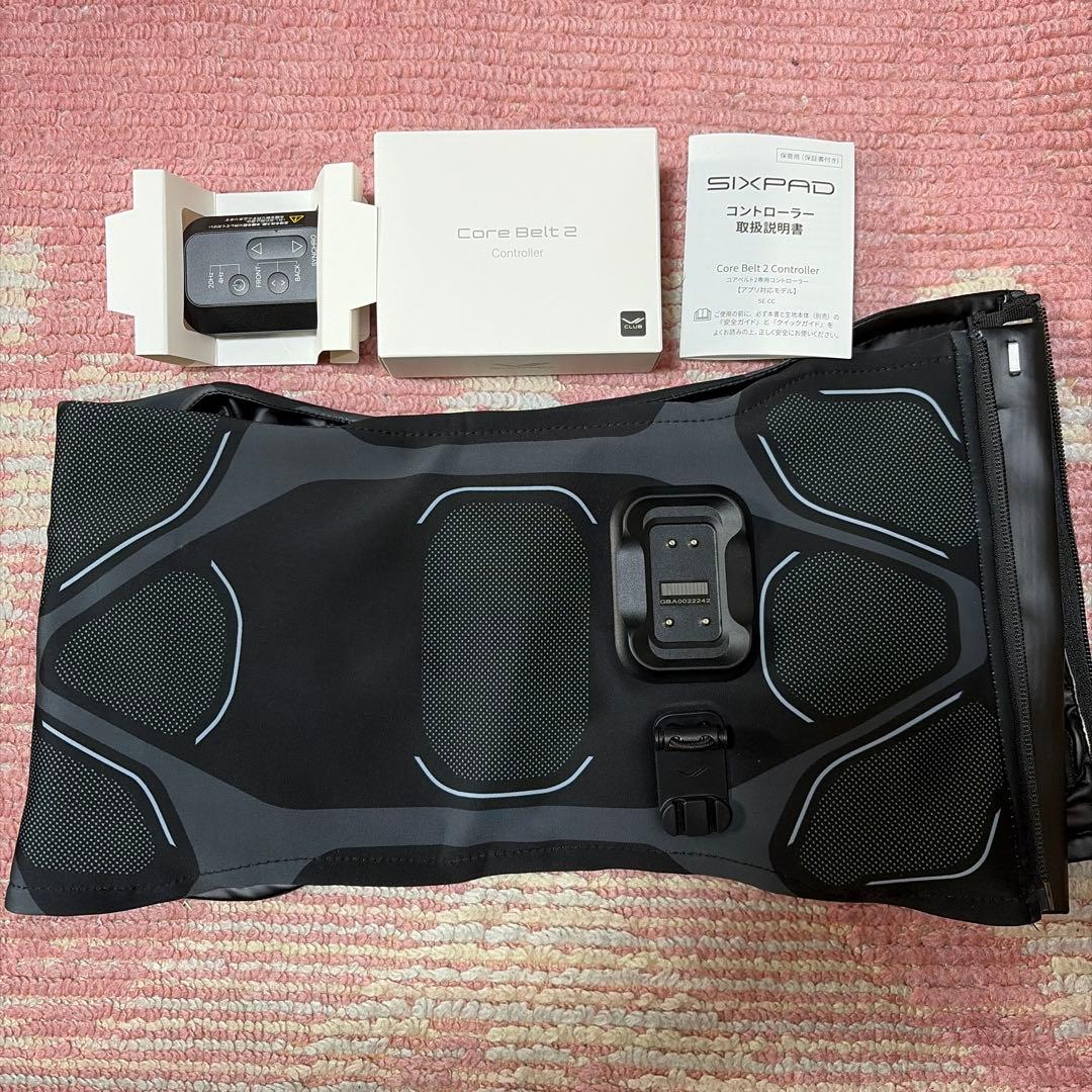 【美品】SIXPAD コアベルト2 正規品 M 専用コントローラー付